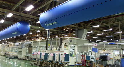 Panasonic Malaysia-DurkeeSox Fabric Air Dispersion System