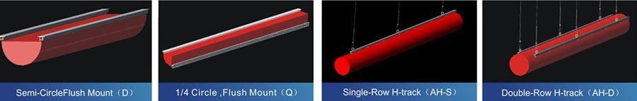 Aluminum Track Suspension System